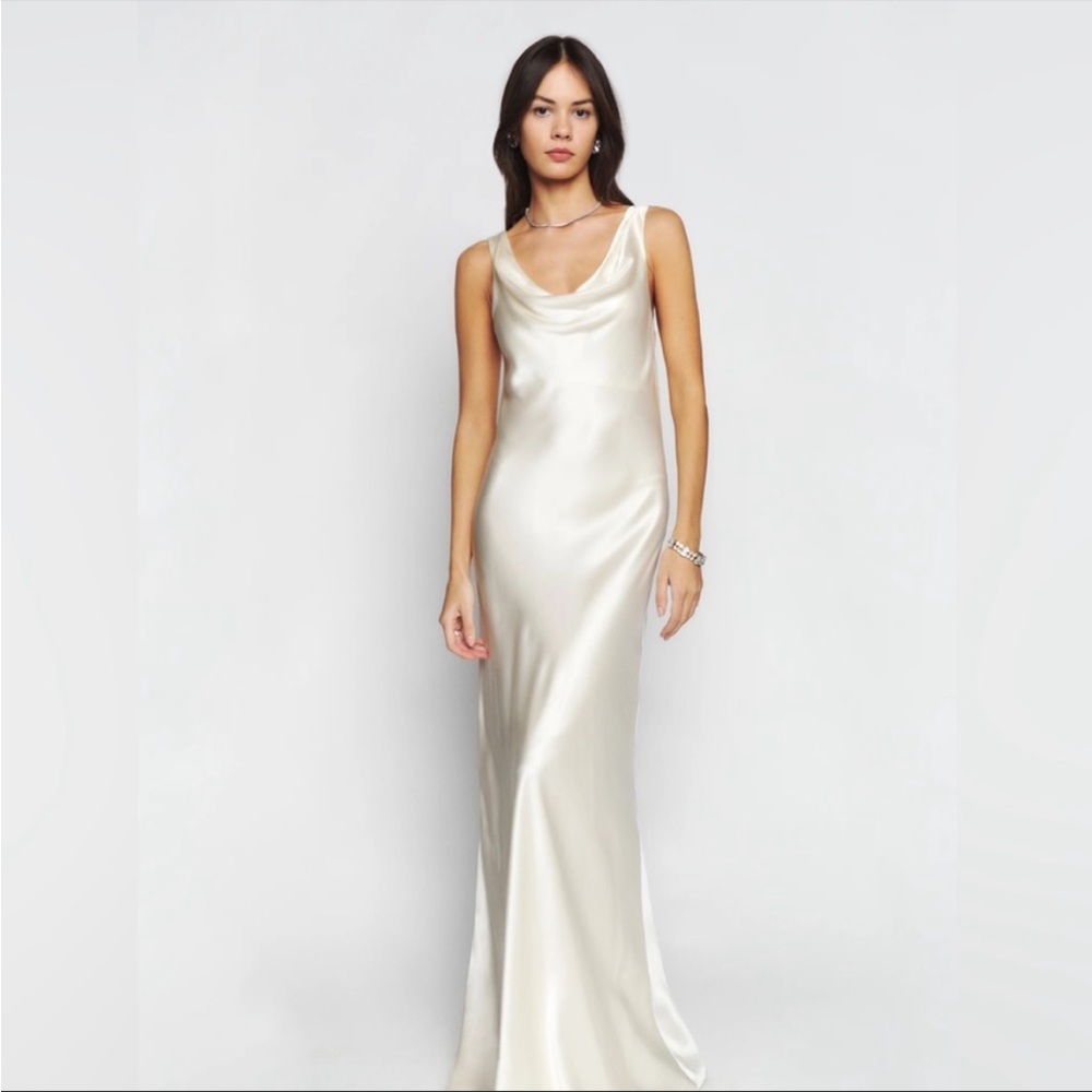 Reformation Annabelle Silk Dress Size 8